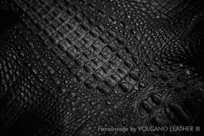 Da cá sấu Volcano Leather