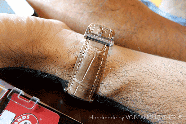 day-dong-ho-da-ca-sau (6) Dây đồng hồ da cá sấu Volcano leather
