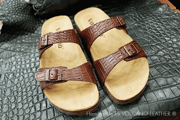 dep-da-ca-sau-volcano-leather-(11) Dép da cá sấu unisex