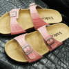 Dép da cá sấu unisex