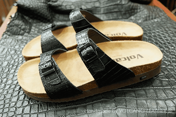 dep-da-ca-sau-volcano-leather-(42) Dép da cá sấu unisex