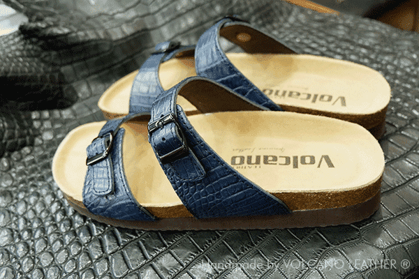 dep-da-ca-sau-volcano-leather-(55) Dép da cá sấu unisex