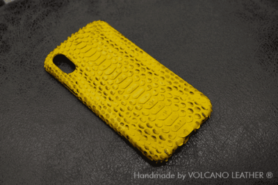Ốp lưng Iphone da trăn Volcano leather